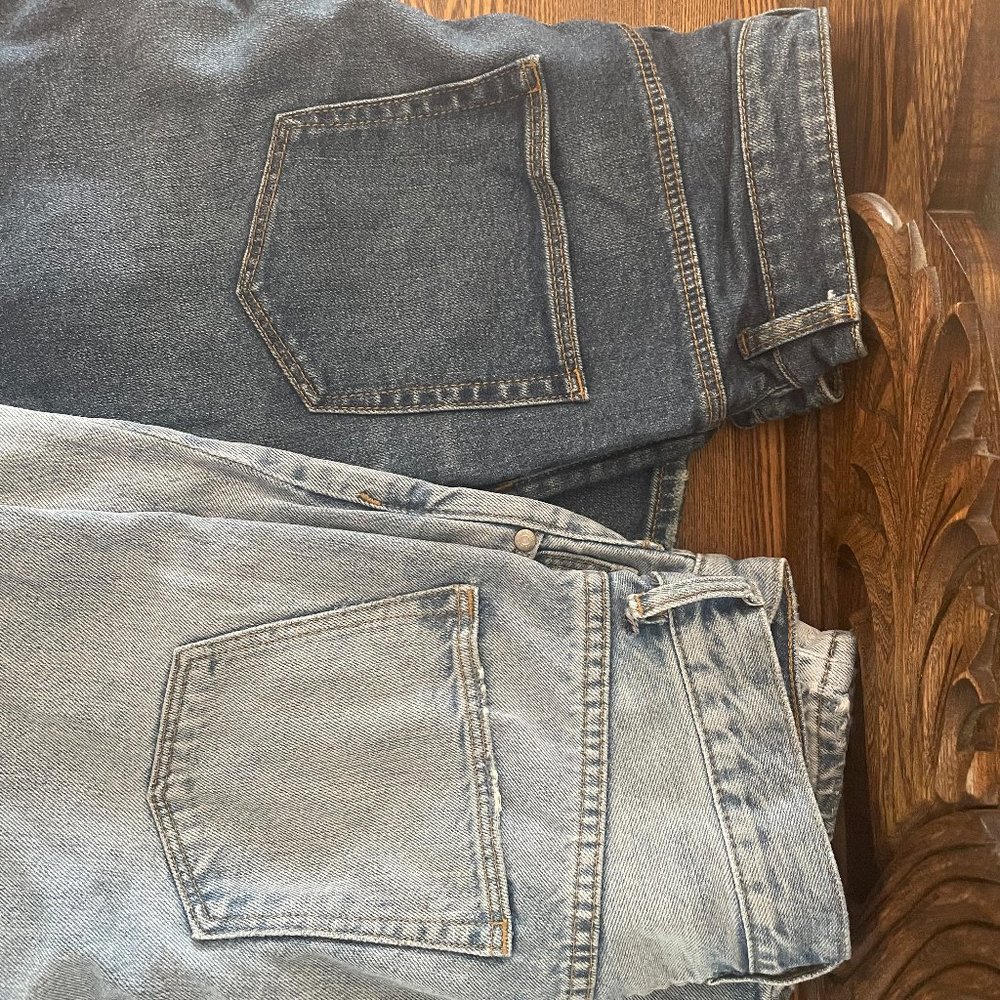 Two pairs of Rebecca Taylor La Vie jeans